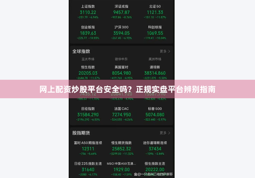 网上配资炒股平台安全吗？正规实盘平台辨别指南